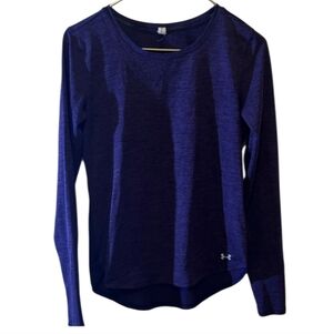 Under Armour Women's Dark Purple Long Sleeve Top